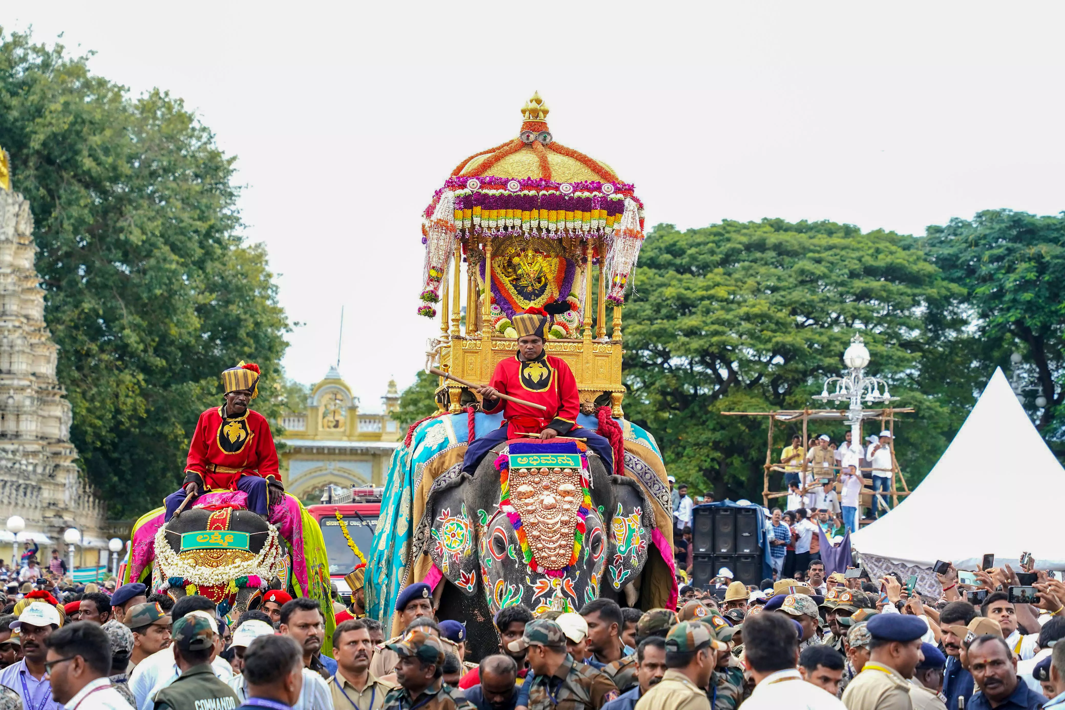 Mysuru: Annual Dasara Procession 2024 Mysuru: Annual Dasara Procession 2024