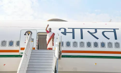 President Droupadi Murmu, departs for Algiers, Algeria