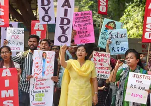 Protest in Solidarity with Kolkata Doctors Murder Protest in Solidarity with Kolkata Doctors Murder