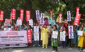 Protest in Solidarity with Kolkata Doctors Murder Protest in Solidarity with Kolkata Doctors Murder