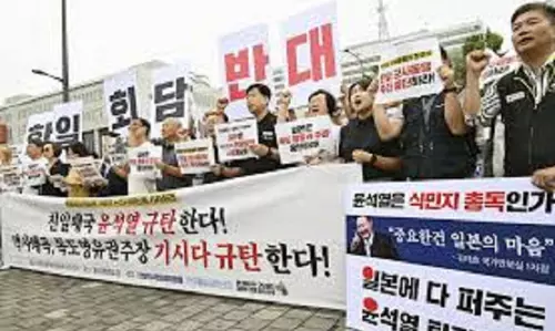 Japanese civic groups protest against Japan-US joint military drills