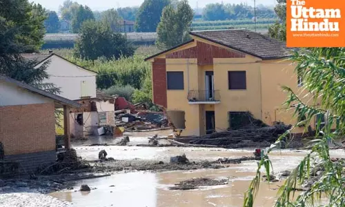 Italy swept by heavy rainfalls, flooding