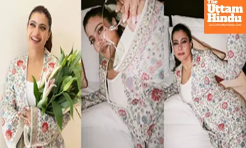 Kajol serves boss lady energy in embroidered pantsuit in Jaipur