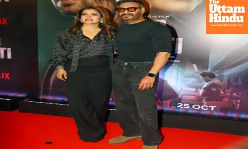 Celebrities at the Red Carpet of upcoming film Do Patti