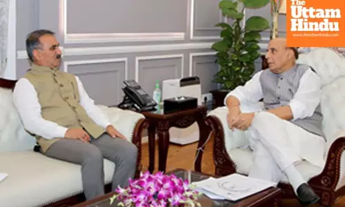 HP CM meets Defence Minister Rajnath Singh