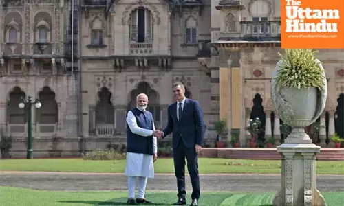 PM Modi, Spanish Prez pledge to enhance partnership in bilateral talks, held at Laxmi Vilas Palace