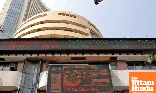Sensex opens in red after bumper Diwali opening, Nifty below 24,300