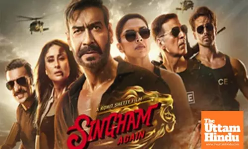 Singham Again lights up Diwali with cracking cop universe masterpiece