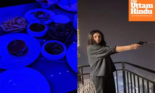 Shehnaaz Gill gives a peep into her Diwali meal: Burgers, fries and more