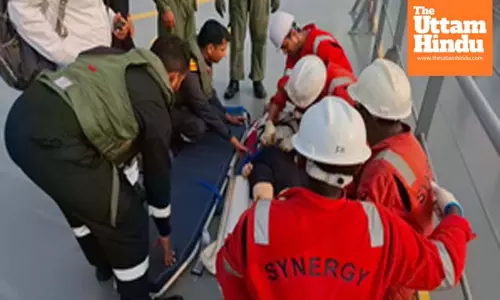 Indian Coast Guard rescues critically-ill seafarer from Liberian carrier MT Babylon