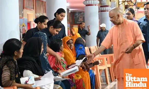 UP CM Yogi holds Janta Darshan in Gorakhpur, pledges support to citizens