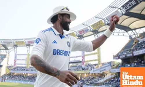 3rd Test: Jadejas 5-55 help India bowl out NZ for 174, need 147 to win