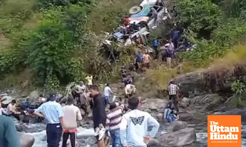 Major accident in Uttarakhand: Passenger bus falls into gorge, death toll exceeds 20, WATCH VIDEO