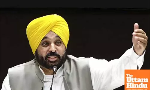 Stage set for swearing-in ceremony of newly elected sarpanches of Punjab.