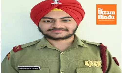 Mohali’s Karman Singh Talwar secures all India 2nd Rank in technical entry scheme of Indian Army