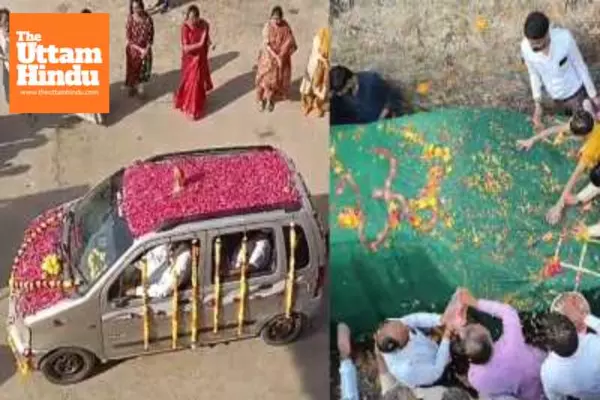 Gujarat family performs last rites for lucky car in a unique burial ceremony