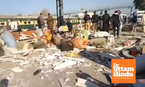 Blast at Quetta railway station in Balochistan kills 20, injures over 30