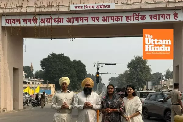 Deputy Speaker Jai Krishan Singh Rouri along with Family Pays Obeisance at Ayodhya’s Ram Mandir