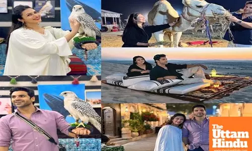 Divyanka Tripathi, Vivek Dahiya share a peek into their holiday in Doha