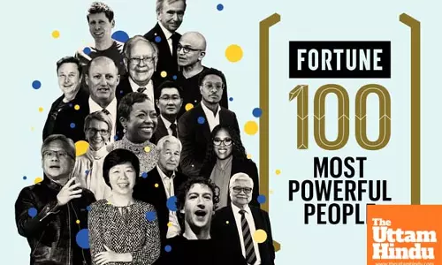 Who made fortunes first-ever 100 most powerful people in business list and why?