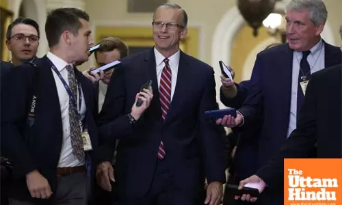 US Senate Republicans elect John Thune as majority leader