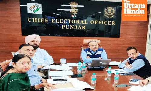 Chief Electoral Officer Punjab conducts meeting with Deputy Commissioners and SSPs