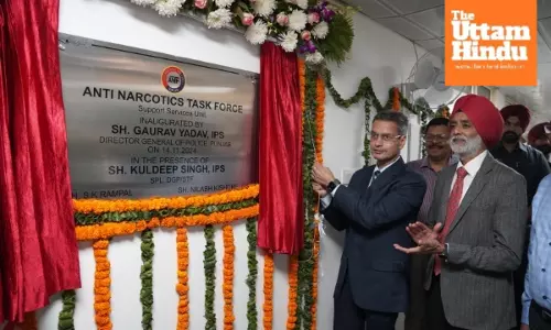 PUNJAB POLICE’S ANTF GETS STATE-OF-THE-ART SUPPORT SERVICES UNIT TO COMBAT DRUG MENACE