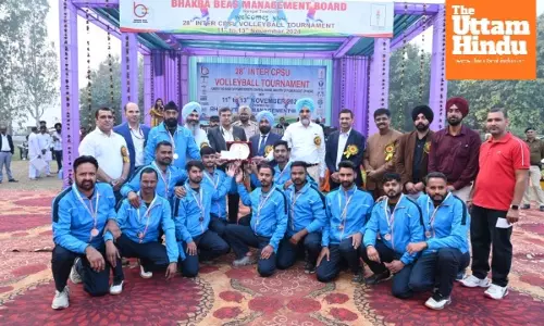 BBMB Secures Victory at the 28th Inter-CPSU Volleyball Tournament, Celebrating a Historic 28th Win