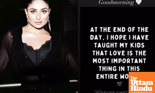 Kareena Kapoor hopes this is what she has ‘taught’ her kids Taimur, Jeh