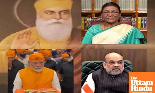 Prez Murmu, PM Modi, HM Shah extend greetings on Guru Nanak Devs Prakash Parv