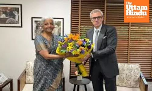 Omar Abdullah meets FM Sitharaman, seeks additional Central assistance