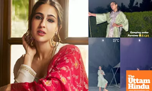Sara Ali Khan shares a peek into her ‘camping under Purnima’