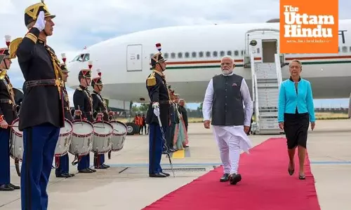 PM Modi emplanes for three-nation visit to Nigeria, Brazil, Guyana