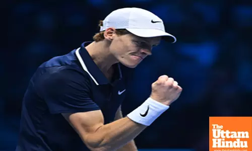Sinner dispatches Ruud to reach ATP Finals title match