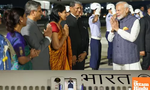 PM Modi arrives in Brazil to participate in G20 Summit