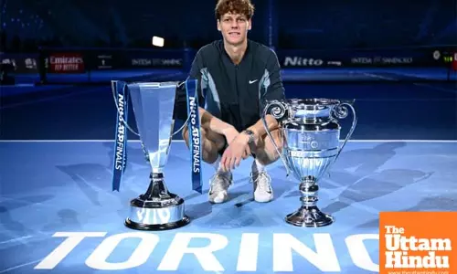 Sinner caps historic season with tour-leading 8th title after lifting ATP Finals trophy