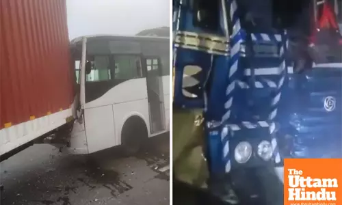 Smog-induced chaos: Two dead, dozens injured in multiple accidents across Noida and western UP