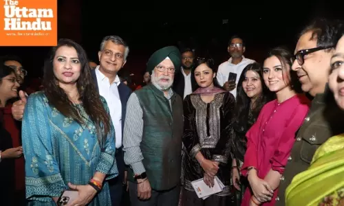 Union Minister Hardeep Puri Hosts Special Screening of The Sabarmati Report in New Delhi