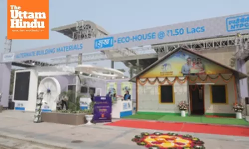 In a first, NTPC unveils fly-ash Eco-House that costs mere Rs 1.5 lakh