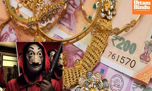 Staggering heist :19 kg of Gold Worth Rs 13.6 Crore Stolen from Bank
