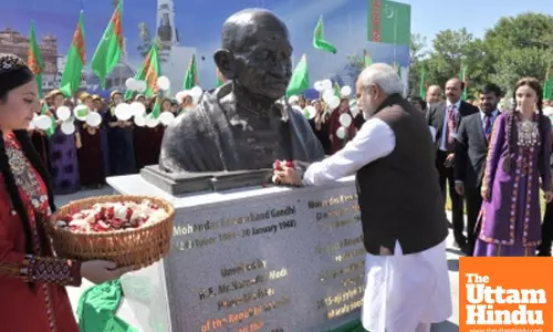 Echoing Gandhis teachings: A look at PM Modi’s tributes to the Mahatma worldwide