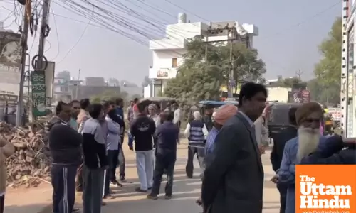 Residents in Jalandhar protest over church bouncers brutal attack on 10th-Grade student