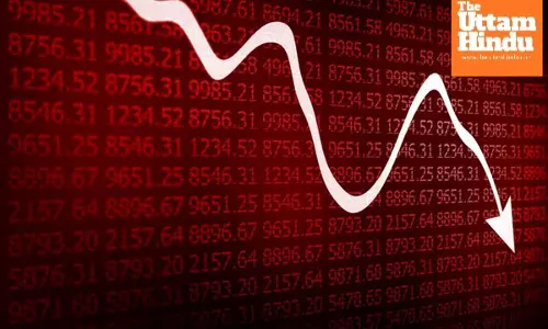 Sensex ends 422 points down, Nifty below 23,350 over weak global sentiment