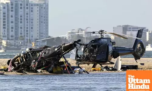 One man killed, one injured in Australian helicopter crash