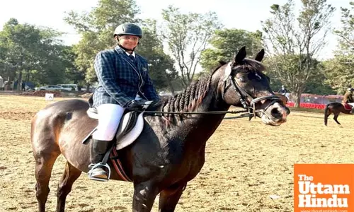 Cambridge girl Suhani Bhutani Wins Bronze in Pole Bending Race at Khedan Watan Punjab