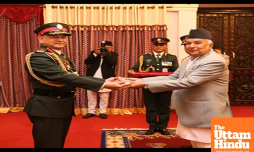 Army chief returns from Nepal after defence cooperation talks