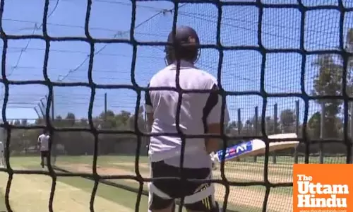 BGT 2024-25: Rohit Sharma joins Indian team in Perth, practices against pink ball