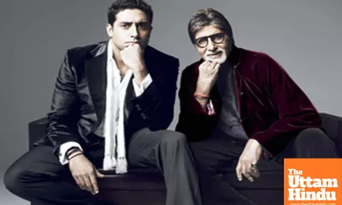 Big B pens heartfelt note for Abhishek’s work in latest film: You are Arjun Sen