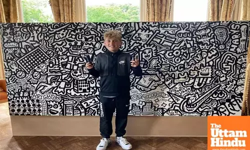 From School Doodles to Nike Campaign: Meet Joe Whale, the 13-Year-Old Artist