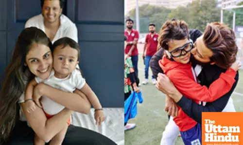 Riteish, Genelia pen heart melting note for son Riaan as he turns 10